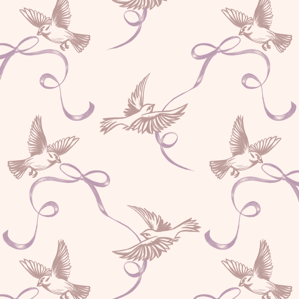 Coquette Birds and Bows