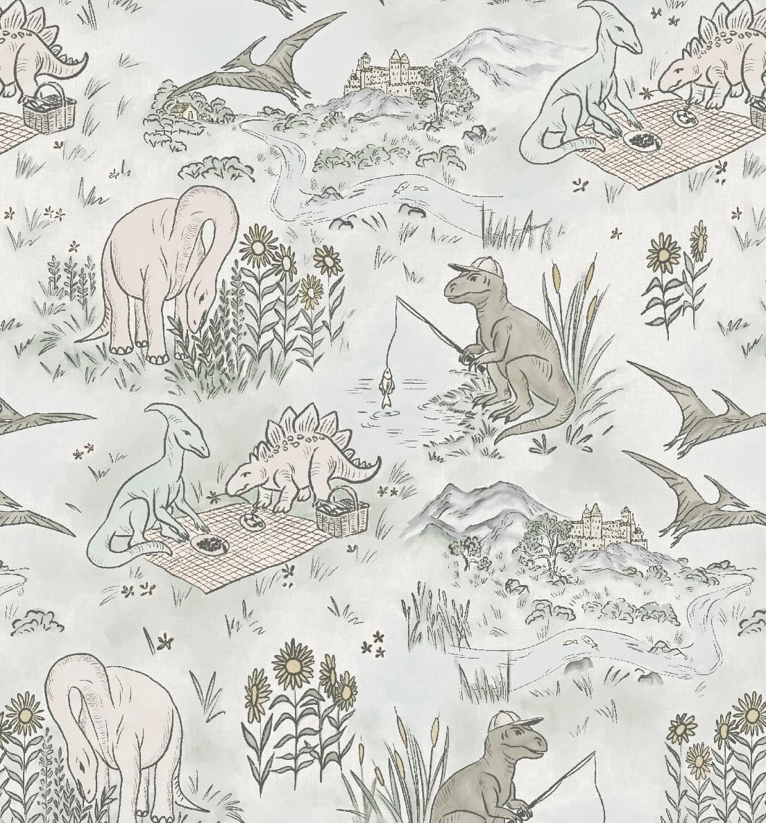 Dinosaur Toile