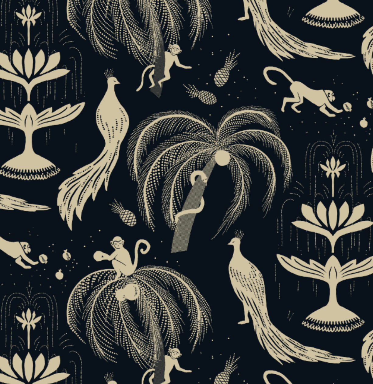 Glam Art Deco Jungle