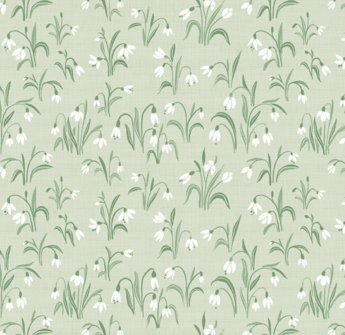 Spring Snowdrop Meadow