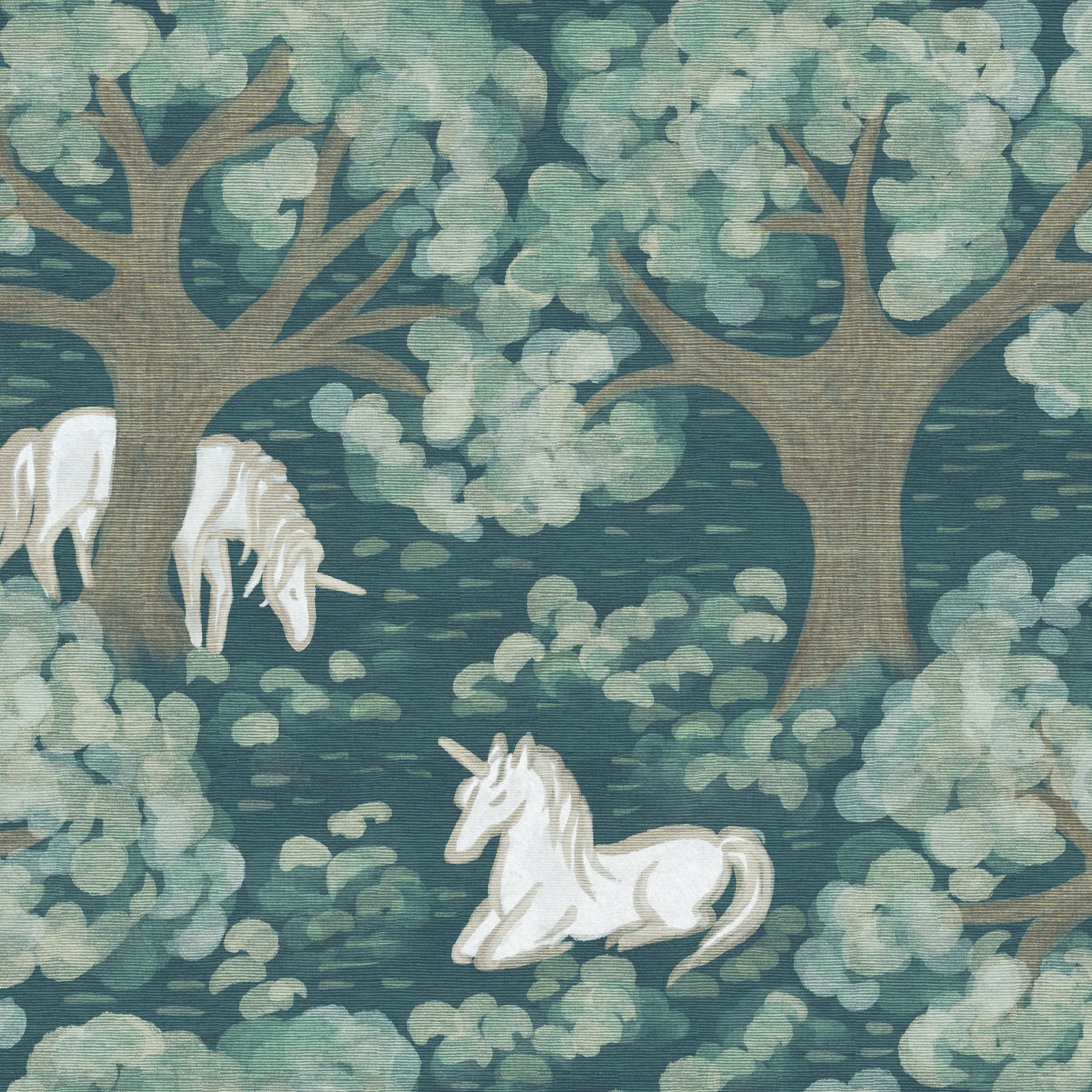 Unicorn Mystical Garden Tapestry